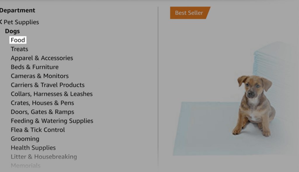 Amazon evcil hayvan malzemeleri-köpekler-yiyecekler