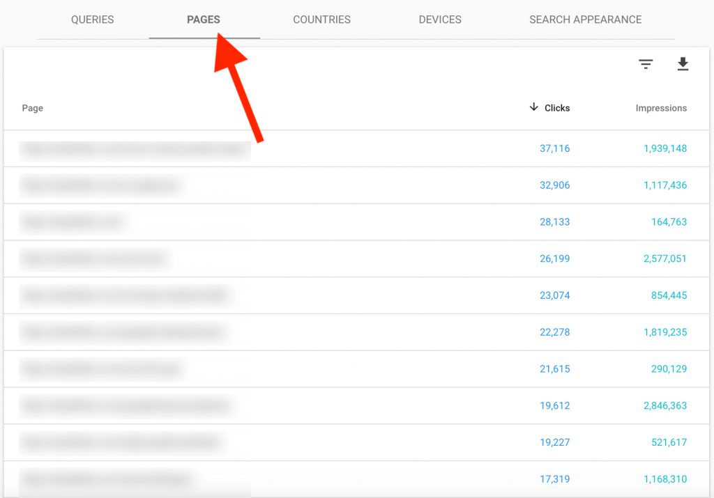 2021'de Uygulamanız Gereken En Önemli Google SEO İpuçları Google Search Console performans raporu sayfaları