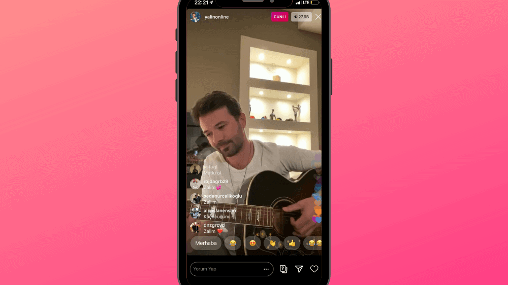 Instagram'da Daha Fazla Kişinin Önüne Çıkmanın 4 Yolu 1 Instagram Canlı Yayın