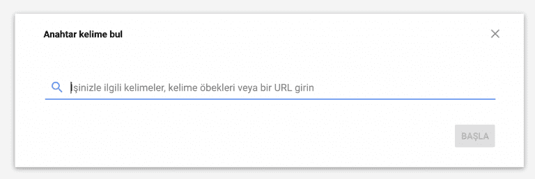Google Ads anahtar kelime seçimi