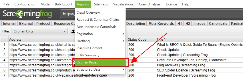 Orphan Pages: How To Find &Amp; Fix It Export Orphan Urls File