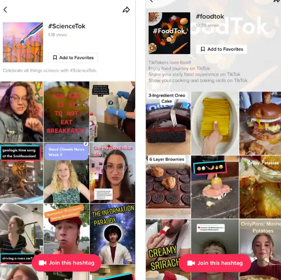 Popüler Tiktok Keşfete Düşme Etiketleri 2022