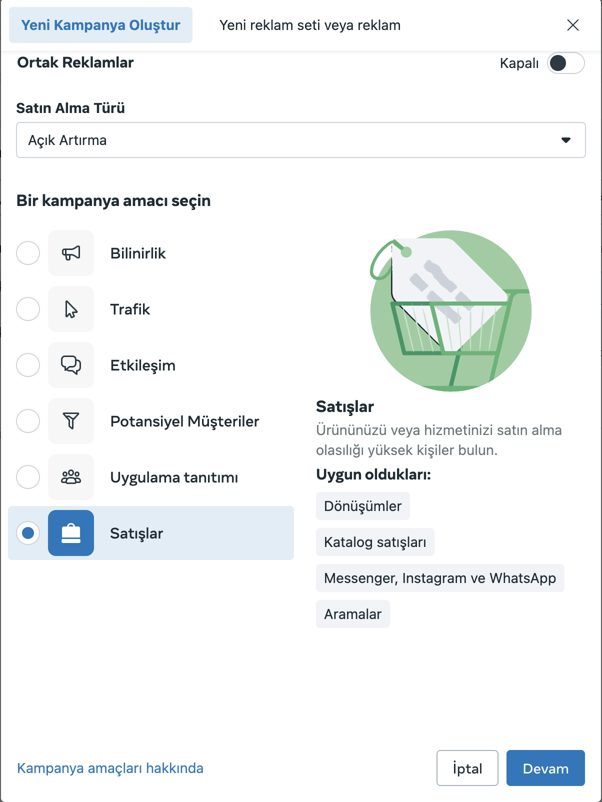 Facebook Dinamik Ürün Reklamları