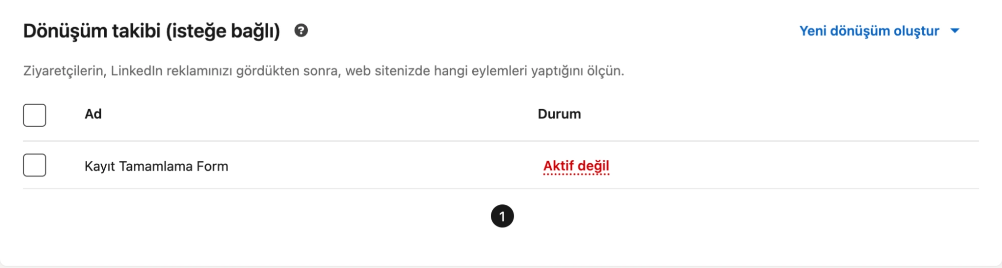 Linkedin Reklam Verme