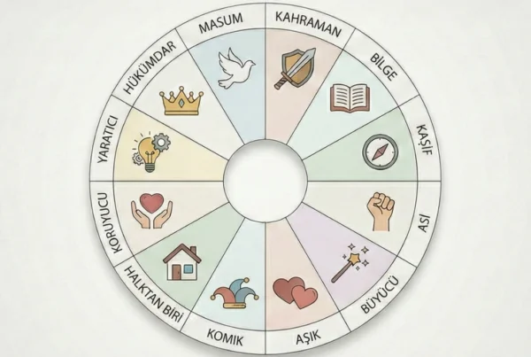 Marka Arketiplerini Açıklayan Görsel