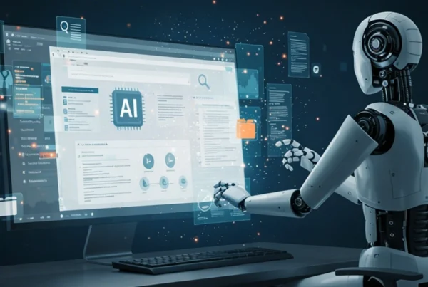 Bilgisayar Ekranındaki Verileri Inceleyen Robot