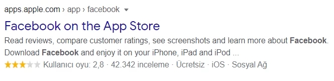 Google Schema Kullanımı Örneği