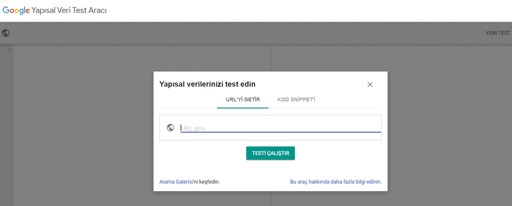 Google Yapısal Veri Test Aracı Nedir?